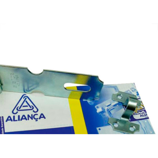 Porta Cadeado Alianca 3.1/2 (89Mm) - Kit C/10 PC Porta Cadeado Alianca 3.1/2 (89Mm) - Kit C/10 PC