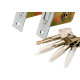 Trava Quadr. Alianca.Dupla Inox Pol Trava Quadr. Alianca.Dupla Inox Pol