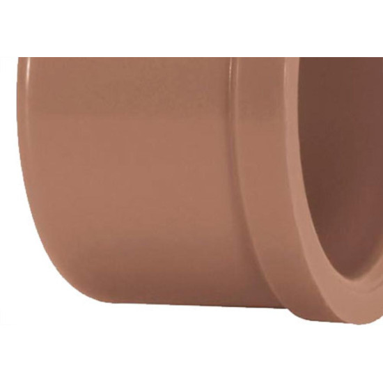 Caps Soldavel PVC Liso Liso Amanco 50Mm - Kit C/10 PC Caps Soldavel PVC Liso Liso Amanco 50Mm - Kit C/10 PC
