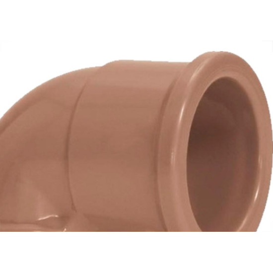 Cotovelo Soldavel PVC Liso Liso Amanco 25Mm X 90 - Kit C/50 PC Cotovelo Soldavel PVC Liso Liso Amanco 25Mm X 90 - Kit C/50 PC