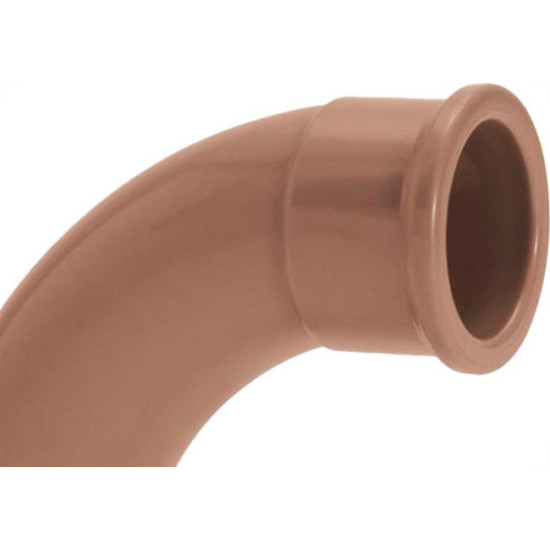 Curva Soldavel PVC Liso Liso Amanco 25Mm X 90 - Kit C/20 PC