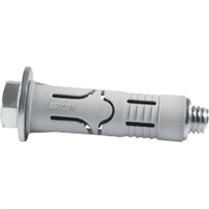 Chumbador. Fixador Nylon Cbn B 1/4X3 C/Parafuso - Kit C/25 PC