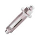 Chumbador. Fixador Cba F 1/4 X 65 C/Prision. - Kit C/25 PC Chumbador. Fixador Cba F 1/4 X 65 C/Prision. - Kit C/25 PC