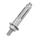 Chumbador. Fixador Cba 3/8 X 80 C/Prision - Kit C/25 PC