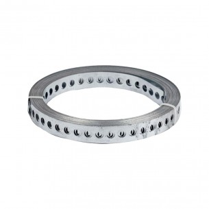 Fita De Aco Perfurada 19Mm X 30Mt