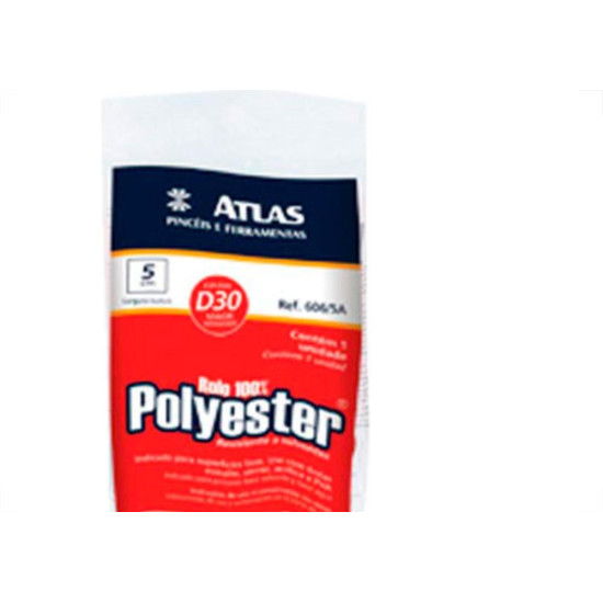 Rolo Poliester Atlas Cb/Pl 09Cm 606 Rolo Poliester Atlas Cb/Pl 09Cm 606