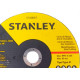 Disco Stanley Inox 7'' X 1,6 X7/8 - Kit C/25 PC