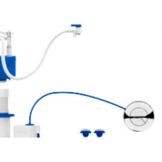 Mecanismo Caixa Acoplada Blukit Acionador Duplo