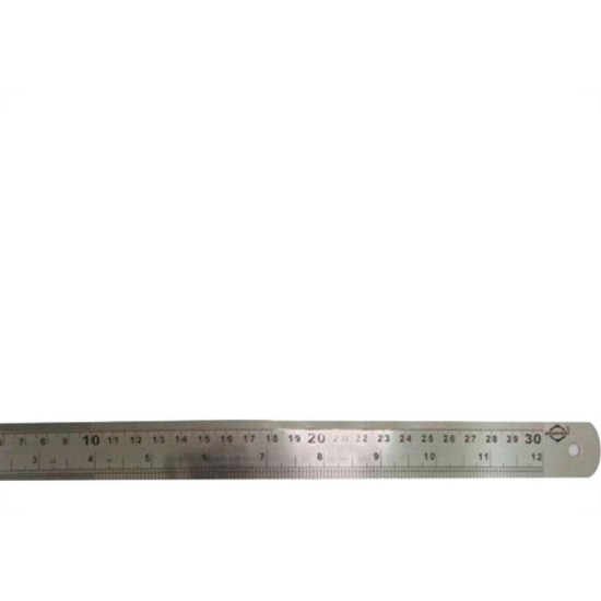Regua Aco Inoxidavel 30Cm Regua Aco Inoxidavel 30Cm