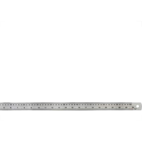 Regua Aco Inoxidavel 60Cm Regua Aco Inoxidavel 60Cm