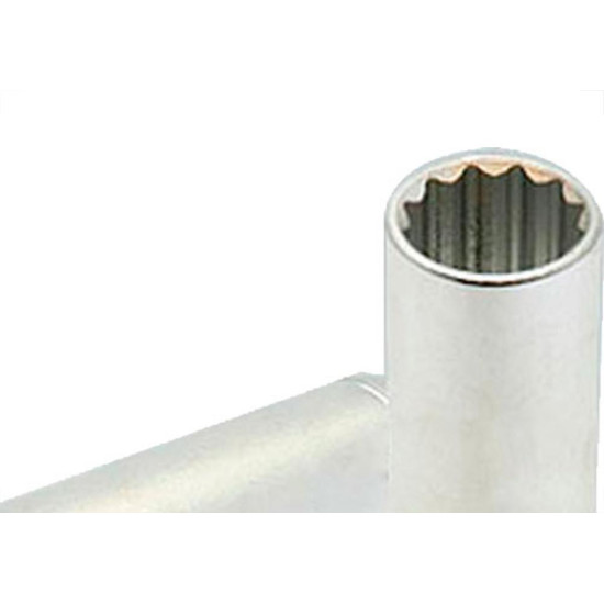 Soquete Estriado Waft Cromo Vanadio Longo 1/2 X 24