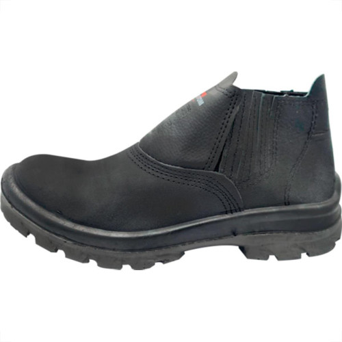 Botina Seguranca Cartom 81 Elastico Biqueira de Aco Bidensidade Preto 40 Botina Seguranca Cartom 81 Elastico Biqueira de Aco Bidensidade Preto 40
