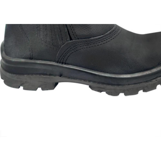 Botina Seguranca Cartom 81 Elastico Biqueira de Aco Bidensidade Preto 40 Botina Seguranca Cartom 81 Elastico Biqueira de Aco Bidensidade Preto 40