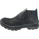 Botina Seguranca Cartom 81 Elastico Biqueira de Aco Bidensidade Preto 41