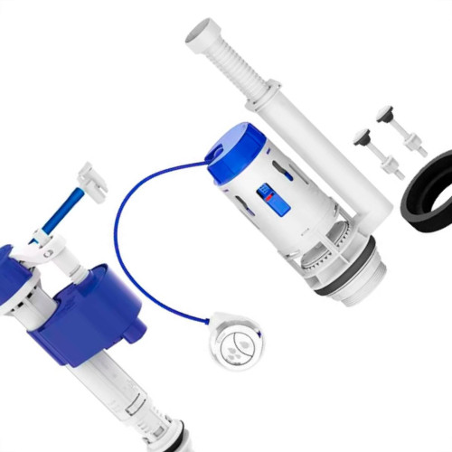 Mecanismo Caixa Acoplada Censi Dual Flush 9562 Mecanismo Caixa Acoplada Censi Dual Flush 9562