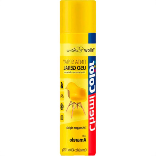Spray Chemic.Geral Amarelo 400Ml Spray Chemic.Geral Amarelo 400Ml