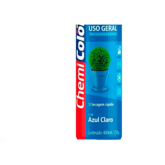 Spray Chemic.Geral Azul Claro 400Ml