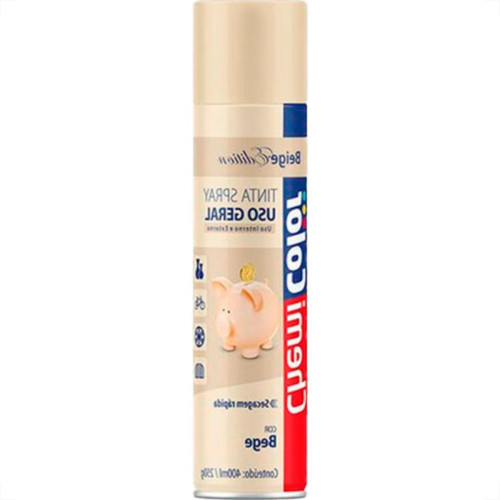 Spray Chemic.Geral Bege 400Ml