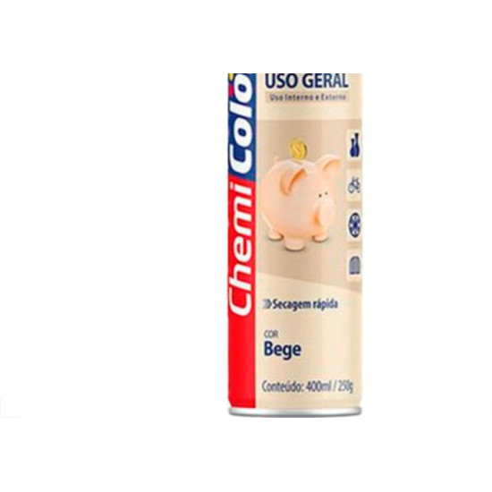 Spray Chemic.Geral Bege 400Ml