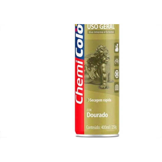 Spray Chemic.Geral Dourado 400Ml Spray Chemic.Geral Dourado 400Ml