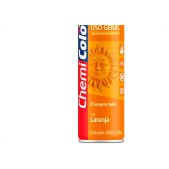 Spray Chemic.Geral Laranja 400Ml