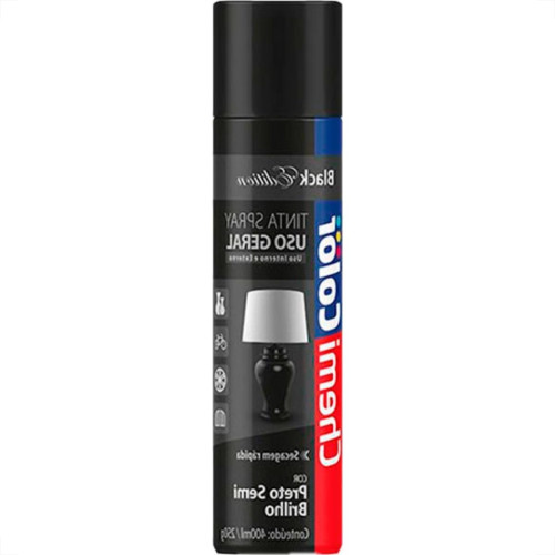 Spray Chemic.Geral Preto Semi.400Ml Spray Chemic.Geral Preto Semi.400Ml