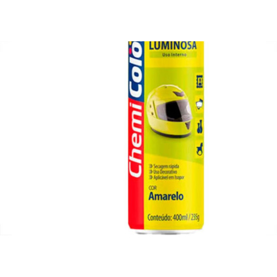 Spray Chemic.Luminosa Amarela 400Ml Spray Chemic.Luminosa Amarela 400Ml
