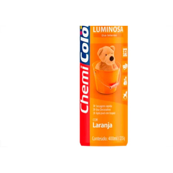 Spray Chemic.Luminosa Laranja 400Ml