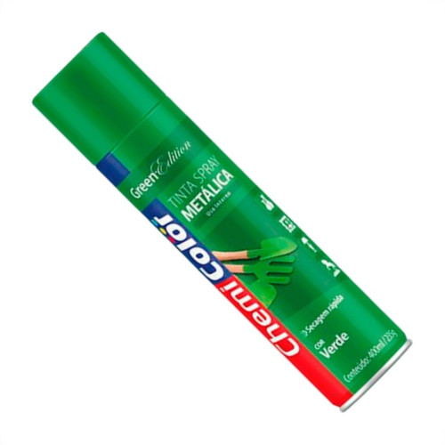 Spray Chemic.Metalico Verde 400Ml