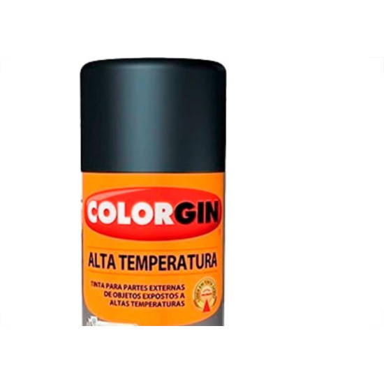 Spray Colorgin Alta Temp.Preto-5722