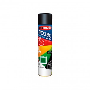 Spray Colorgin Decor Preto o.Fosco-8711