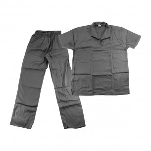 Uniforme M/C Cj.Brim Koch.Cinza, M