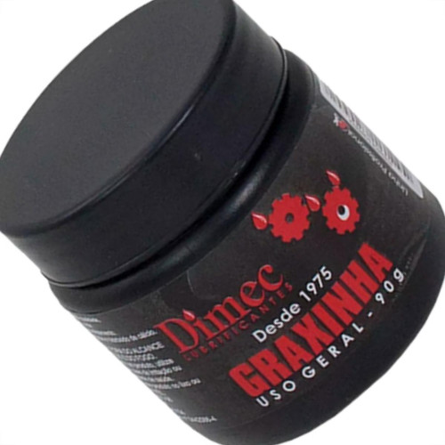 Graxa Marrom Dimec Uso Geral 90Gr - Kit C/12 PC