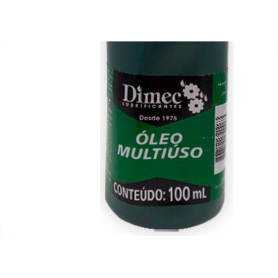 Oleo P/ Maquina Dimec 100Ml Oleo P/ Maquina Dimec 100Ml