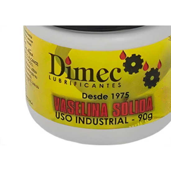 Vaselina. Industrial Solida Dimec 90 Grs - Kit C/12 PC Vaselina. Industrial Solida Dimec 90 Grs - Kit C/12 PC