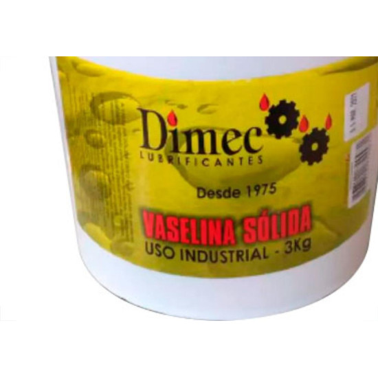 Vaselina. Industrial Solida Dimec 3000 Grs Vaselina. Industrial Solida Dimec 3000 Grs