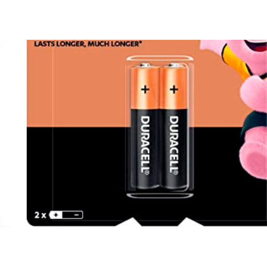 Pilha Duracell Alcalina Aaa C/02 Pilha Duracell Alcalina Aaa C/02