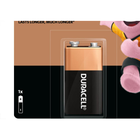 Pilha Duracell Bateria 9V
