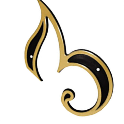 Numero Colonial Preto/Dourado N.3 Numero Colonial Preto/Dourado N.3