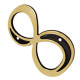 Numero Colonial Preto/Dourado N.8 Numero Colonial Preto/Dourado N.8