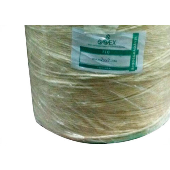 Corda Sisal Fio 200/1 (9K) - 1800 Corda Sisal Fio 200/1 (9K) - 1800