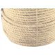 Corda Sisal 08 Mm - 5/16 C/220 Mt Corda Sisal 08 Mm - 5/16 C/220 Mt