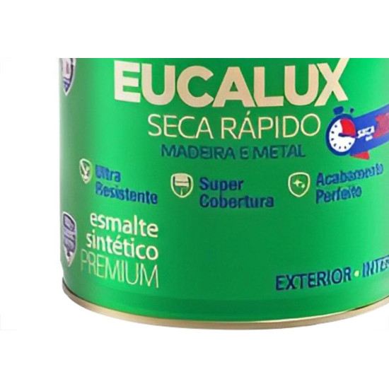 Esmalte Sintetico Eucatex 3,6Lt Pto Fosco