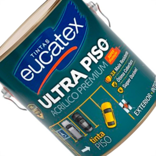 Tinta Eucatex Piso 3,6Lt Azul Tinta Eucatex Piso 3,6Lt Azul