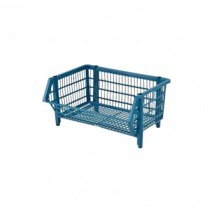 Cesto Plast.Azul.Md 57 X 27 X 41 - Kit C/12 PC