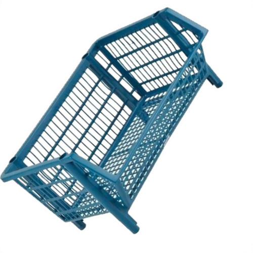 Cesto Plastico Azul.Md 57 X 27 X 41 - Kit C/12 PC