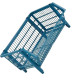 Cesto Plastico Azul.Md 57 X 27 X 41 - Kit C/12 PC