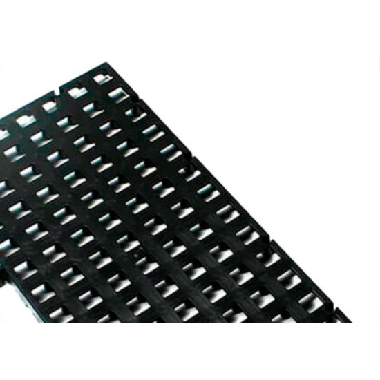 Estrado Leve Preto 25Cm X 50Cm