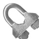 Clips P/Cabo Aco Leve Fisch. H 3/4 - Kit C/5 PC Clips P/Cabo Aco Leve Fisch. H 3/4 - Kit C/5 PC