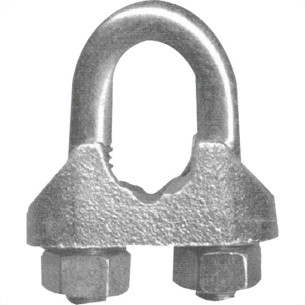 Clips P/Cabo Aco Leve Fisch. J 1 - Kit C/5 PC